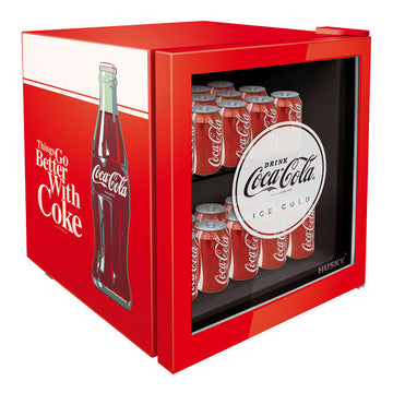 48L Coca-Cola Branded Glass Door Mini Bar Fridge (CKK48-130-AU-HU.1)
