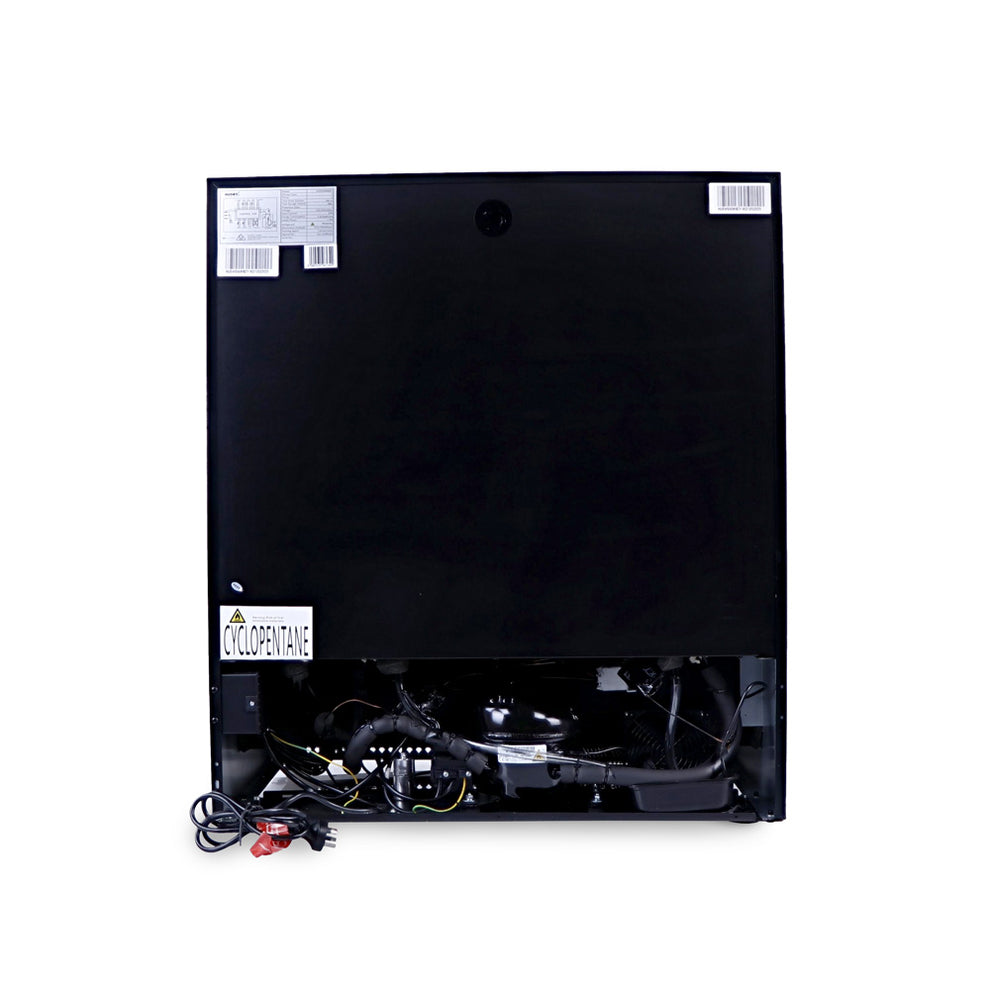 Husky Riserva 168L Double Door Wine Fridge in Black (HUSWS66MBZY)