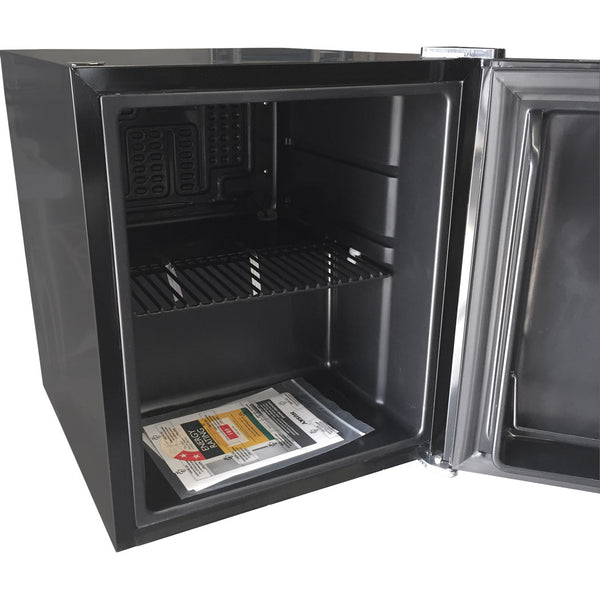 Husky 43l Solid Door Mini Bar Fridge In Black (ckk43-262-bk-au.1)